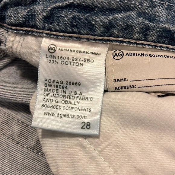 AG Nikki Relaxed skinny short 28 Fit 27 - Picture 4 of 8